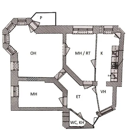 2ndhomes City Center 2br By The Finnish National Theatre With Balcony And Park View * Helsinki